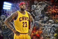 Small LeBron James Poster