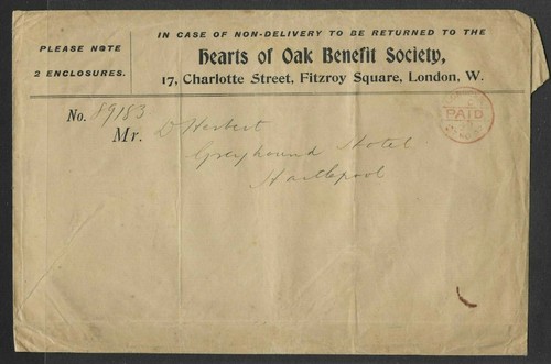 Postal history 1902 06 - gb, 1902-06