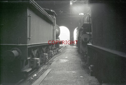 1877 steam railway photograph - 1877,
