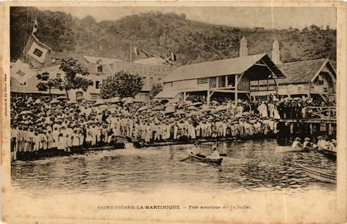 Cpa saint pierre fete - cpa,