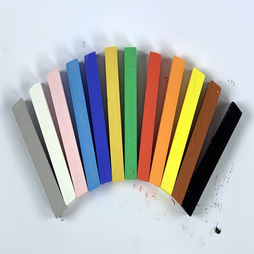 Chalk pastels soft art square - pastels,