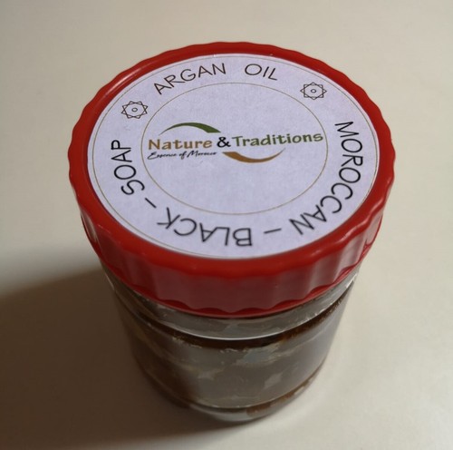Moroccan black soap - black,