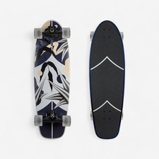 33" longboard surfskate cruising - natura blue