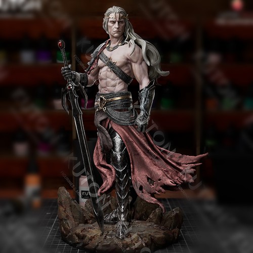 Resin figure model - 1/24,