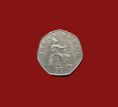 1997 britannia 50p circulated - 1997,