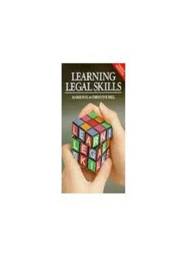 Learning legal skills - legal, skills,simon