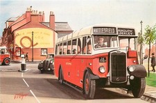 Postcard- NORTH WESTERN ROAD CAR CO. BRUSH BODIED BRISTOL, WILMSLON, G.S. COOPER