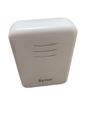 Byron Wireless Doorbell Portable Battery Powered Chime White CHIME ONLY
