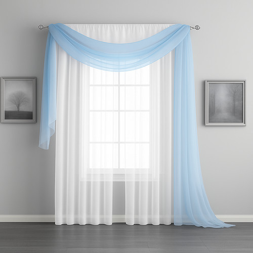 Set net voile - set, curtains