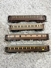 4 Roco/Rivarossi/Lima FS brown coaches