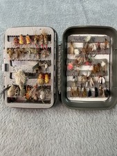 60 Assorted Dry Flies & Double