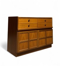 NATHAN TEAK SIDEBOARD MEDIA UNIT MID CENTURY RETRO C1970s