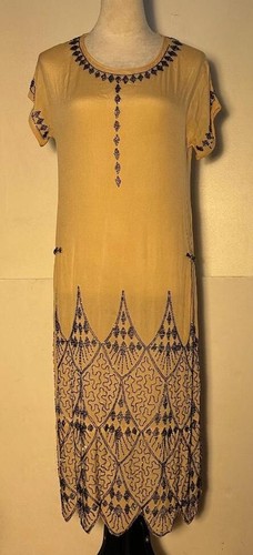 Antique 1920s silk flapper - 1920s,