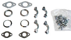 Silencer fitting kit - fitting, vw
