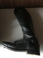 MARK TODD COMPETITION LONG LEATHER HORSE RIDING PLAIN / FIELD LACED BOOTS.