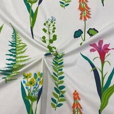 Sanderson Floral Bazaar Brights / Multi Curtain Fabric Material 139 cm