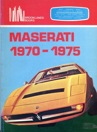 Maserati 1970 1975 - maserati, brooklands