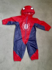Spiderman Waterproof Puddle Suit All in One - Next 18-24 Months