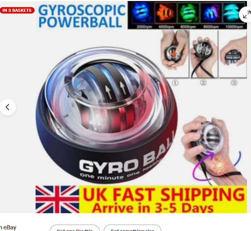 Self starting wrist - wrist, gyro