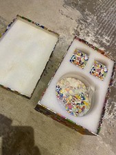 Takashi Murakami  Porcelain Tea set - 4 piece boxed cup + saucer - New