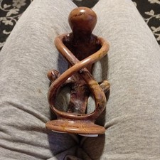 Vintage Besmo Hand Carved