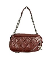 Chanel Burgundy Camera Bag