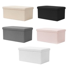 Keplin Folding Ottoman Storage