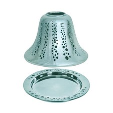 Candle Jar Shade Tray Metallic