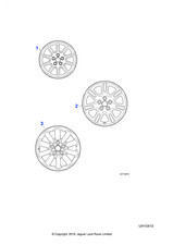 Jaguar Genuine XR817325 Alloy