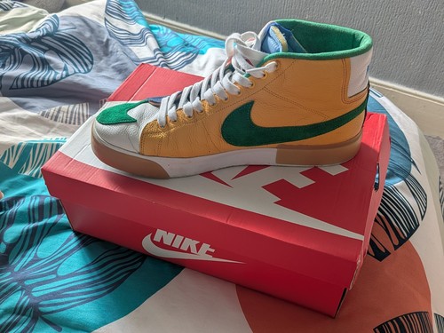 Nike blazer mid edge - blazer, orange