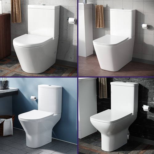 Bathroom modern soft close - modern,