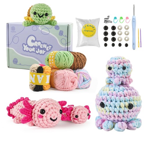 Zummipals crochet kits - crochet,