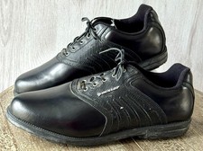 DUNLOP Men’s Black Leather