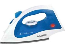 Steam Iron 1400W Electric Iron Non-Stick Teflon Coated Soleplate Dry/Steam Iron