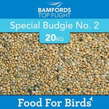 Bamfords budgie 20kg - budgie, no
