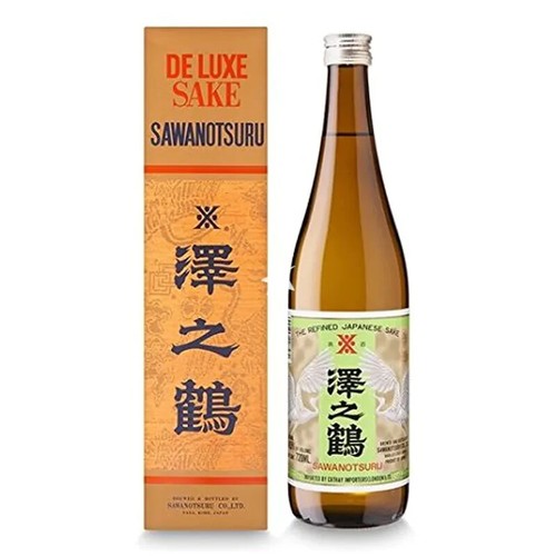 Sawanotsuru deluxe sake - deluxe,