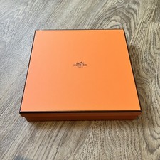 Hermes Orange Small Square Box 20 x 20 x 4cm Gift Accessory Storage