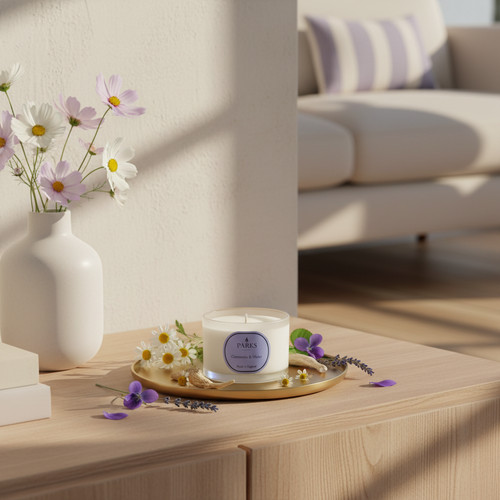 Camomile and violet - camomile,
