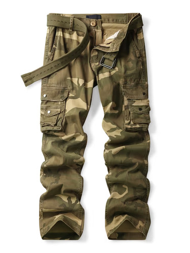 Womens camouflage cargo - camouflage,