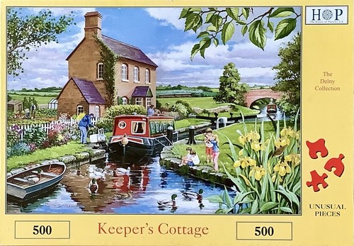 500 piece house - 500, puzzles