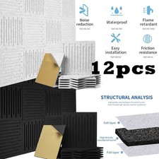 12× Wall Panels Acoustic High