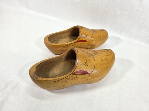 Pair vintage wooden dutch - vintage,
