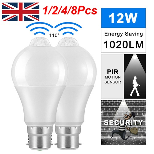 Pir motion sensor b22 - pir, led