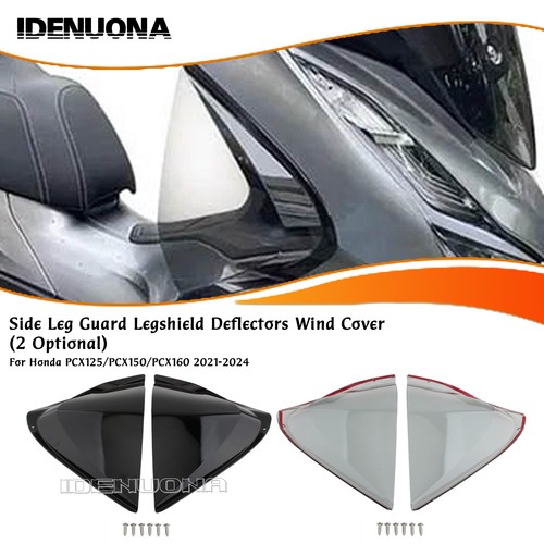 Front leg guard windshield - 2x,