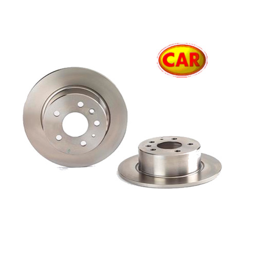 Pair rear brake discs mercedes - rear,