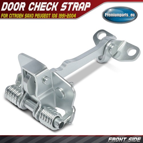 Door check strap front - strap, left