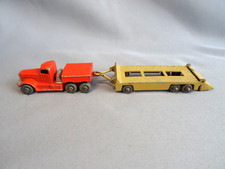 Vintage Lesney Diamond T Prime Mover Truck & Trailer