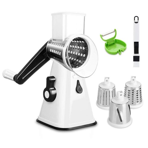 Rotary cheese grater ss - 3,