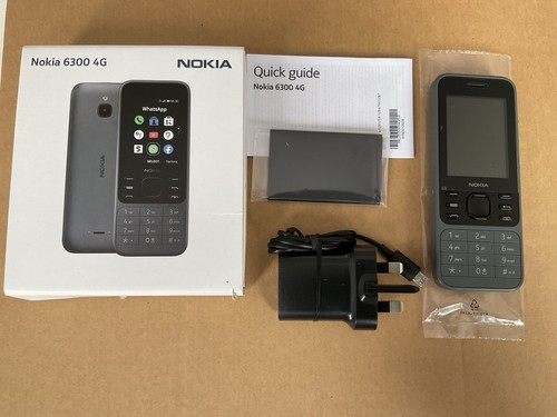 Nokia 6300 charcoal - 4g,