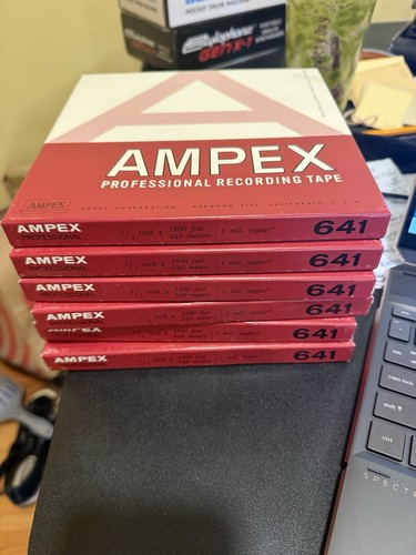 Lot ampex 641 - 6,